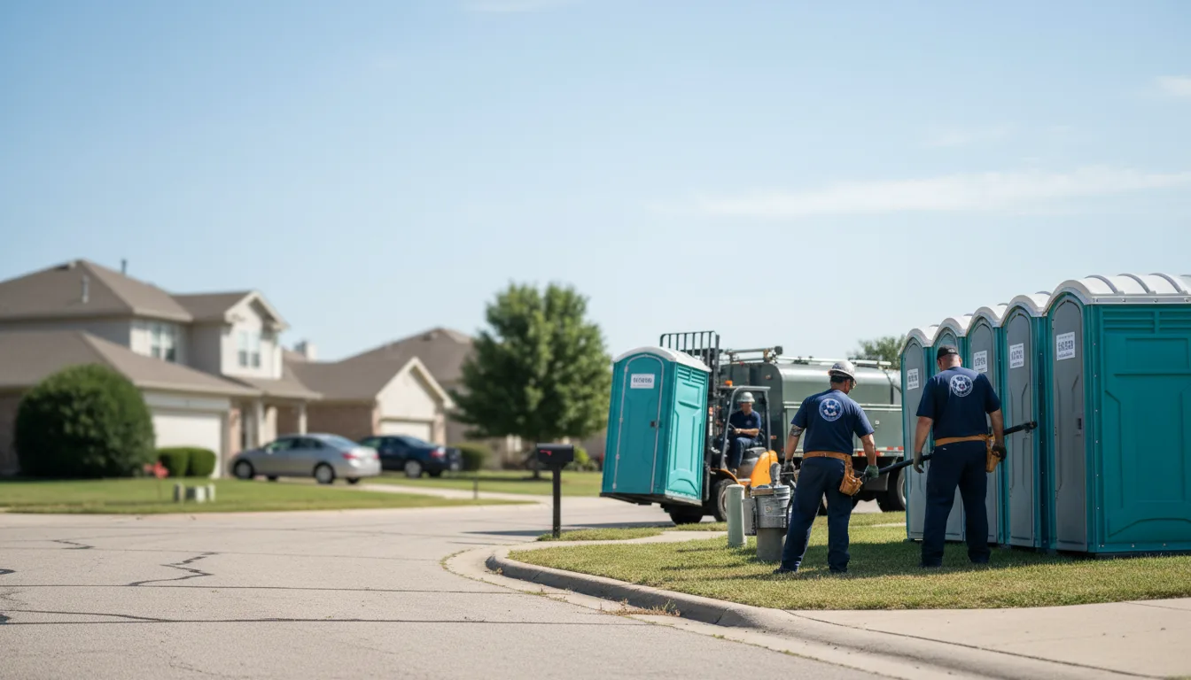 Porta Potty Rental in Sonora, TX near me